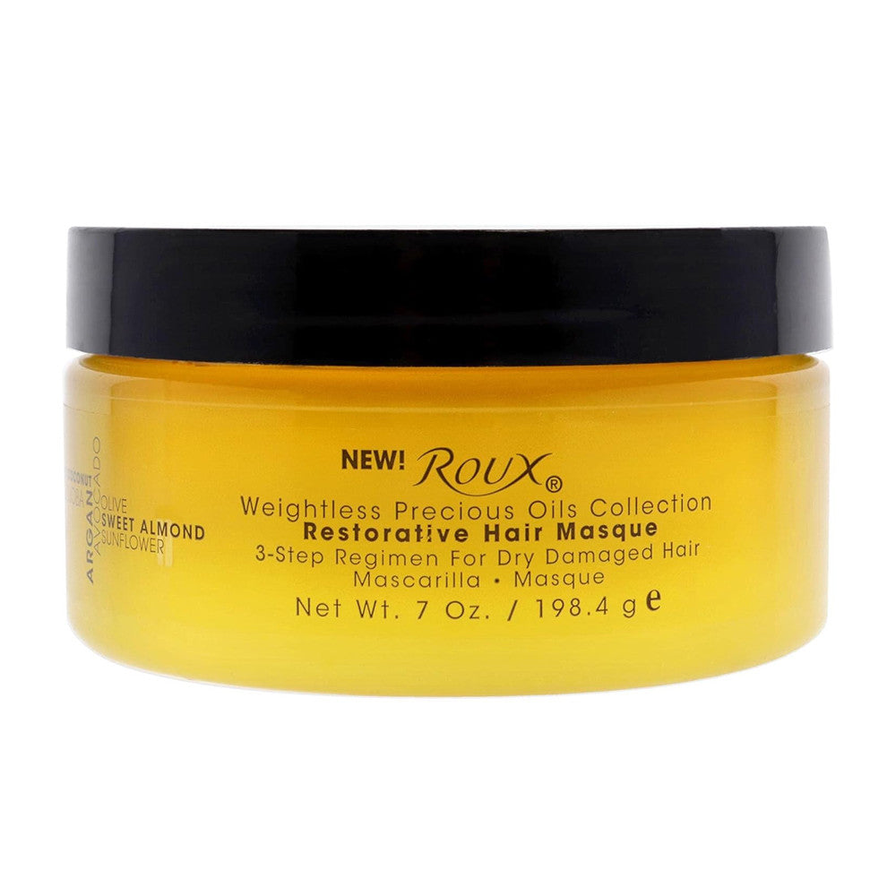 Roux Weightless Precious Oils Restorative Hair Masque, 7 Oz